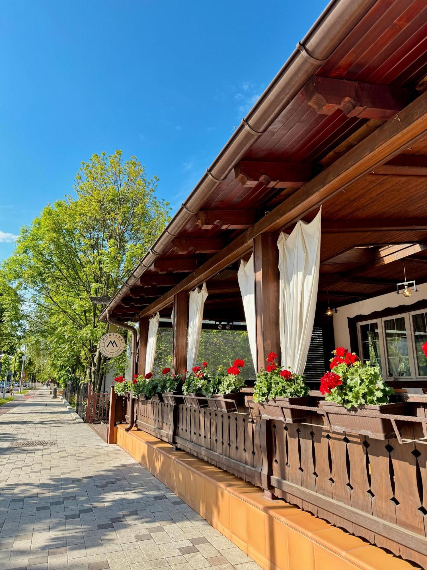 Pensiune Montana Curtea de Argeş Exterior foto